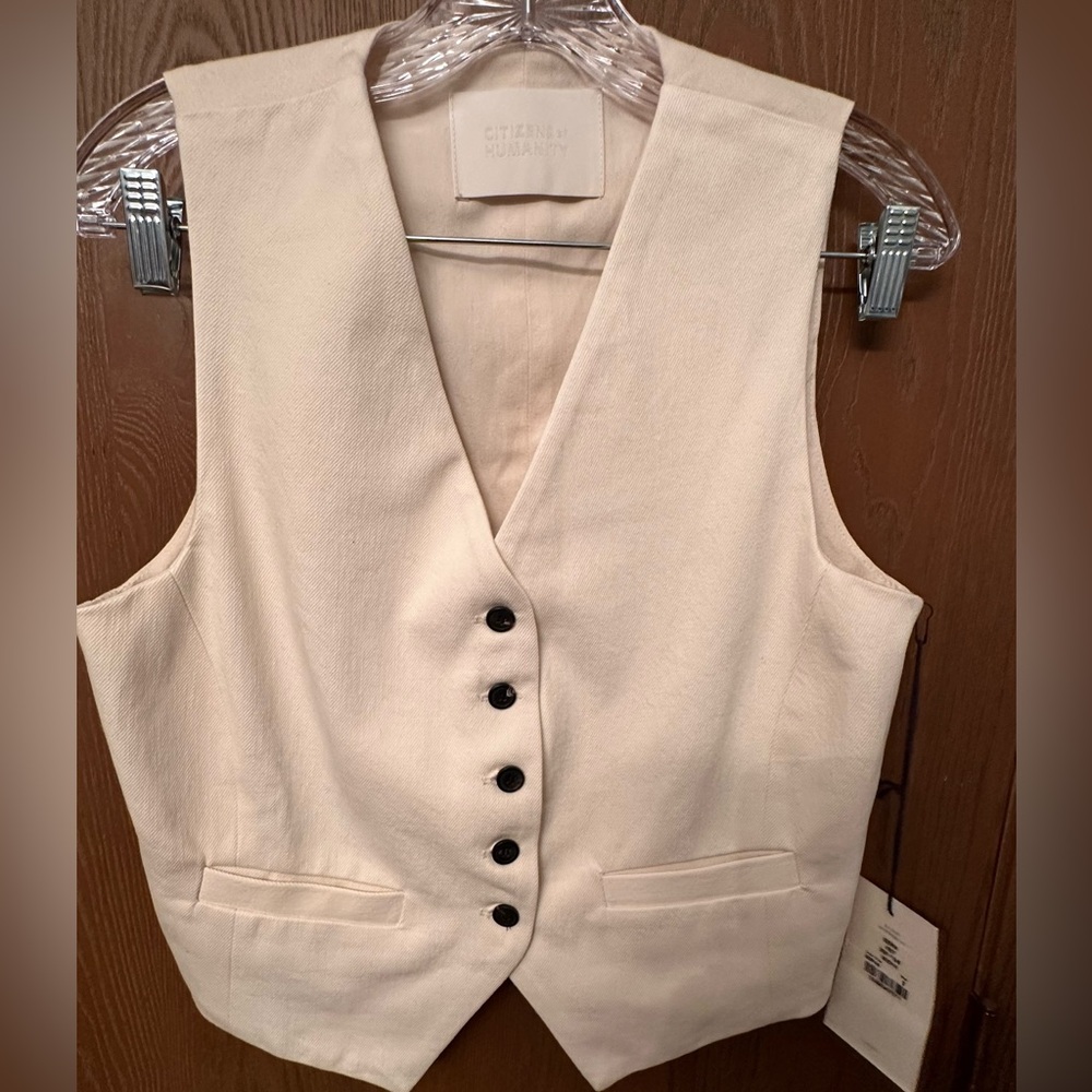 Citizens Of Humanity Cream Vest